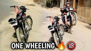 New LooK 😍Honda125 Wheeling*MaLiK Brand🤣🙈|| Hassan NaWaB ||