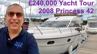 £240,000 Yacht Tour : 2008 Princess 42