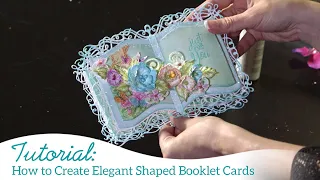 How to Create Elegant Shaped Booklet Cards