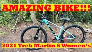 This Bike is So Nice!  2021 Trek Marlin 6 Women's Detailed Walk Around
