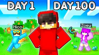 100 Days of PRANKS in Minecraft!