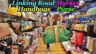 Bandra Linking Road Market Latest Handbag And Purses ,Slinbag Collection | बांद्रा लिंकिंग रोड