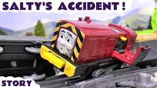 Thomas and Friends Salty Accident And Rescue Story