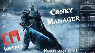 Conky Manager. Украшаем рабочий стол. Psxitarch V2