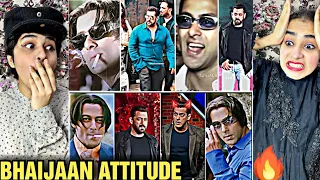 Pakistani Reaction On Salman Khan Full Attitude Videos 😈🔥| Salman Khan Angry Moments😠