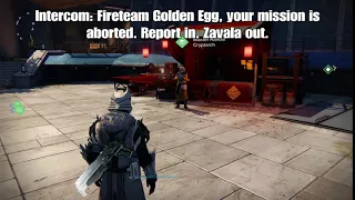 Idle Dialogue, The Tower | Intercom (Zavala): "Fireteam Golden Egg" | Destiny