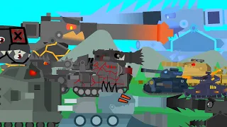 All Episodes Of The Iron Monster Battle at The Lab - Cartoons about tanks
