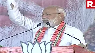 Prime Minister Narendra Modi Addresses Rally At Barrackpore, West Bengal