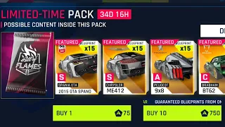 Asphalt 9 - Buying Hall of Flames Packs in Store - Unlocking Peugeot 9x8 and Starring Up All Else