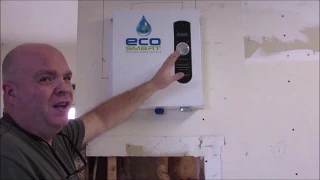 ECO SMART 27 TANKLESS WATER HEATER INSTAL (LONG VID)