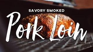 Savory Smoked Pork Loin Recipe