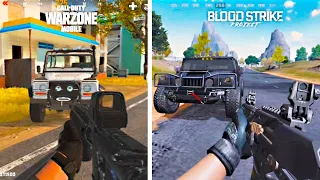 Project BloodStrike VS Warzone Mobile - Comparação