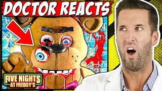 ER Doctor REACTS to Five Nights at Freddy's (FNAF) Movie Injuries