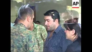 Released Georgian POWs reunited with family members
