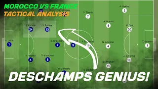 How 🇫🇷 FRANCE beat 🇲🇦 MOROCCO & got to the FINAL | TACTICAL ANALYSIS | World Cup 2022