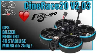 CineRace 20 V2 DJI O3 FLYWOO - Review Test Démo - Un TOP 2 pouces !