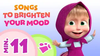 TaDaBoom English 😎☀️ Songs to brighten your mood 😎☀️ Collection of kids' songs 🎶 Masha and the Bear