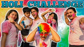 We Tried Extreme Holi Challenge😍