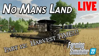 Farming Simulator 22 - No Mans Land Farm Build Part 12 - LIVE