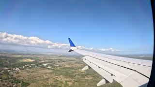 Aterrizando en el Aeropuerto Internacional de las Américas, Republica Dominicana