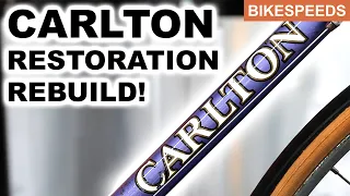 Carlton Road Bike Restoration! Full Retro Rebuild Service & Bearing work!