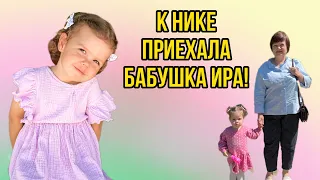 К Нике приехала бабушка Ира из Ельца! Весь день вместе! Играем, готовим, гуляем