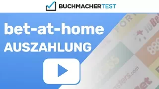 Bet-at-home Auszahlung
