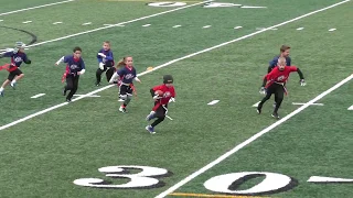 Ryder Sali I-9 Flag Football Age 6 Kindergarten Fall 2019 Highlights