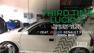 The Twin Engine Corsa Hits The Dyno - Part 3 - Feat. EFI Parts 1000+bhp Renault 5 Turbo