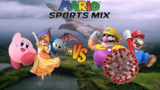 Mario Sports Mix - Basketball (3 players, Normal CPU) Exhibition Match Ep. 783