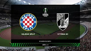 Hajduk Split vs Vitoria Guimaraes | UEFA Europa Conference League 4 August 2022 Full Match | PS5