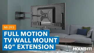 Full Motion TV Wall Mount with 40-inch Extension | MI-393 (Features)