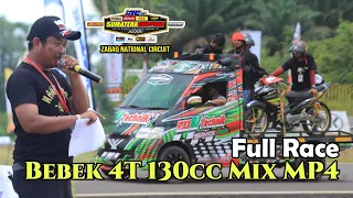 Full Race Bebek 4T 130cc Mix MP4 | SCP Round 1 Jambi | Zabaq National Circuit 2022