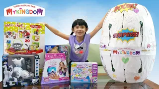 Bóc Trứng Đồ Chơi Khổng Lồ Mykingdom 💎 AnAn ToysReview TV 💎