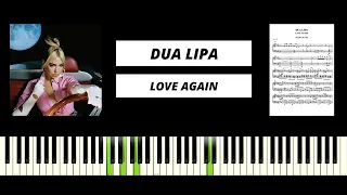 Dua Lipa - Love Again (Piano Tutorial)