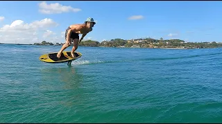 Team AMOS foil surf Ballina : Josh Ku Unifoil Progression 140, Luca, Ash Wooley and Jack Lawson