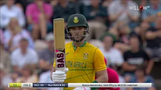 Reeza Hendricks 70 runs vs England | 3rd T20I, England vs South Africa