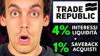 🟰 TRADE REPUBLIC: 4% sulla LIQUIDITÀ e 1% RIMBORSO Acquisti! Conviene?