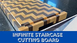 The Infinite Staircase Cutting Board