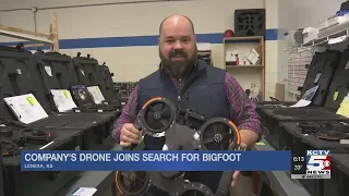 Lenexa company's drone joins Travel Channel’s search for Bigfoot