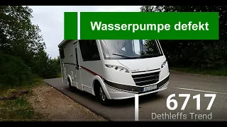 Wohnmobil - Wasserpumpe defekt, Wasserpumpe wechseln