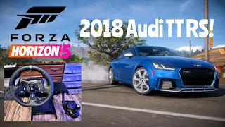 Forza Horizon 5 | 2018 Audi TT RS | Logitech G920 Gameplay!