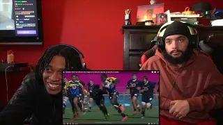 MAN WHAT 😳😨 | AMERICANS FIRST TIME REACTING TO HARDEST HITS YOU WILL EVER SEE | RUGBY IS FOR BEASTS