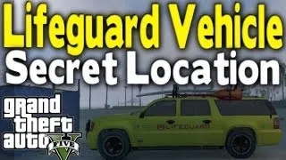 GTA 5 - RARE "LIFEGUARD" VEHICLE LOCATION (Rare Car Guide #12) [GTA V]