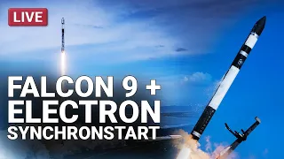 Doppelstart: Falcon 9 & Electron starten innerhalb von 2 Minuten
