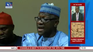 Politics Today: Jibrin Says Petition Is Against Dogara, 12 Others