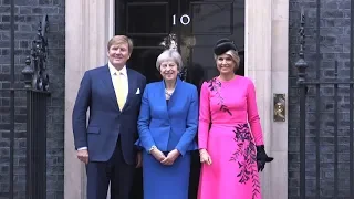 Prime Minister Theresa May attends The Netherlands State Visit
