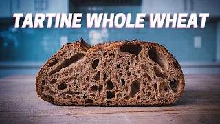 TARTINE WHOLE WHEAT SOURDOUGH BREAD