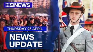 How Australia marked Anzac Day 2024 this morning | 9 News Australia