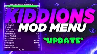 Gta 5 Online Mod Menu PC | Kiddions Mod Menu | Undetected 2023